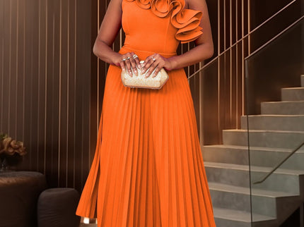Adi™ - Couture Asymmetrisches Ein-Schulter-Abendkleid