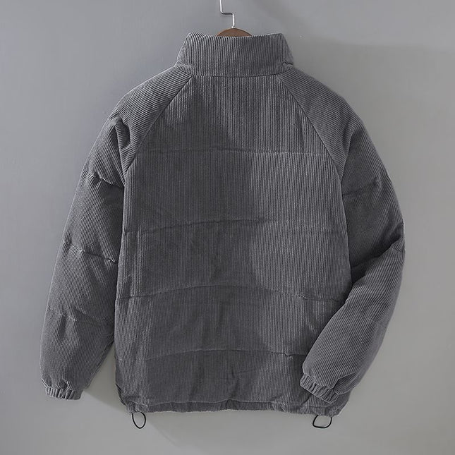 René™ - Cordjacke mit Wollmischung