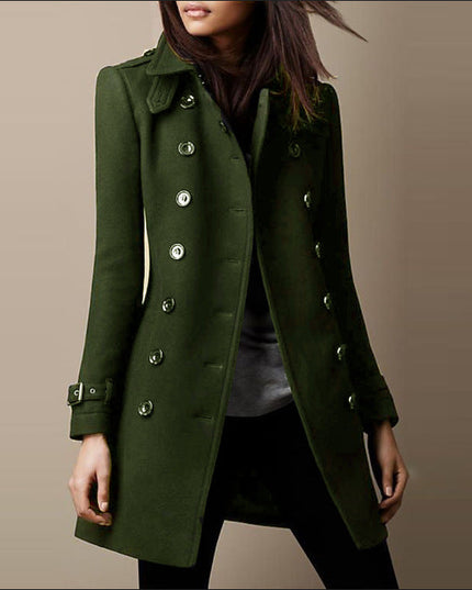 Céline™ - Prestige Premium Wollmantel