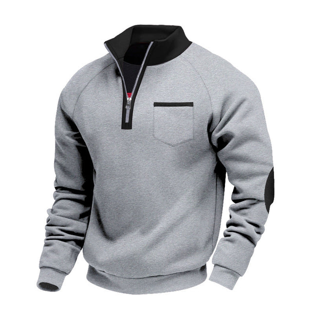 Eoghan - Fleece Quarter-Zip Sweatshirt