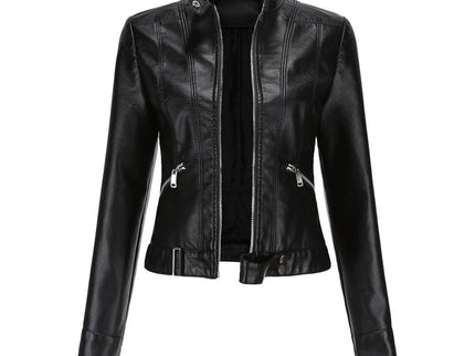 Kurze Damen Lederjacke OXANA - Stilvoll und zeitlos!
