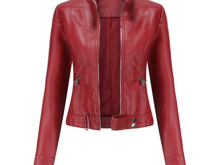 Kurze Damen Lederjacke OXANA - Stilvoll und zeitlos!