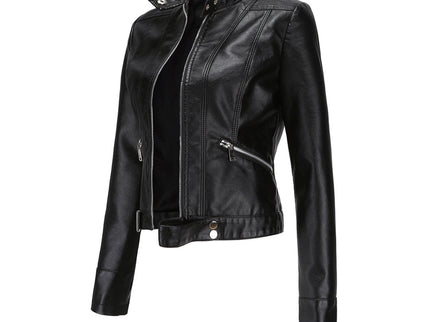 Kurze Damen Lederjacke OXANA - Stilvoll und zeitlos!