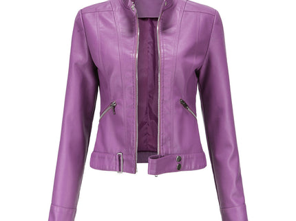 Kurze Damen Lederjacke OXANA - Stilvoll und zeitlos!