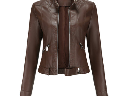 Kurze Damen Lederjacke OXANA - Stilvoll und zeitlos!