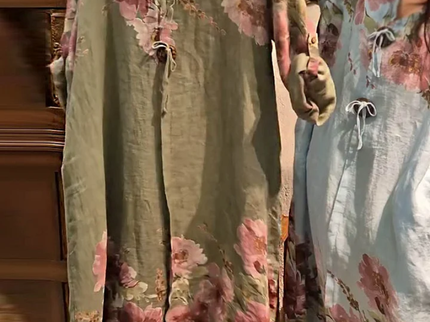 Sierla™ – Lang Kleid mit Blumen