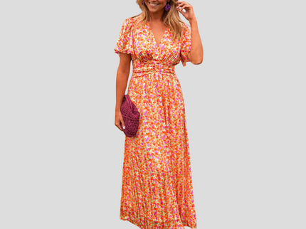 Erika™ - Stilvolles & Bequemes Blumenkleid
