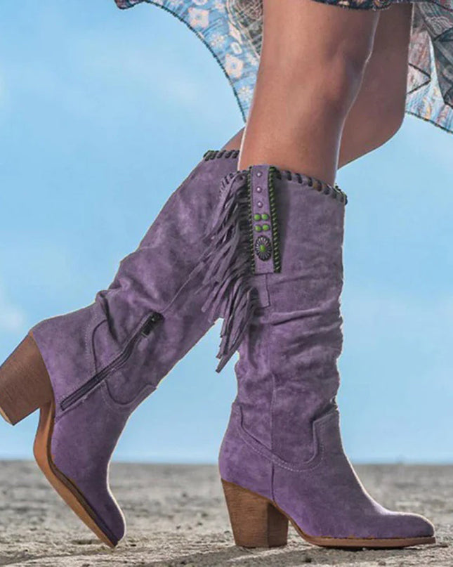 DELILAH - Cowboy-Stiefel im Boho-Schick