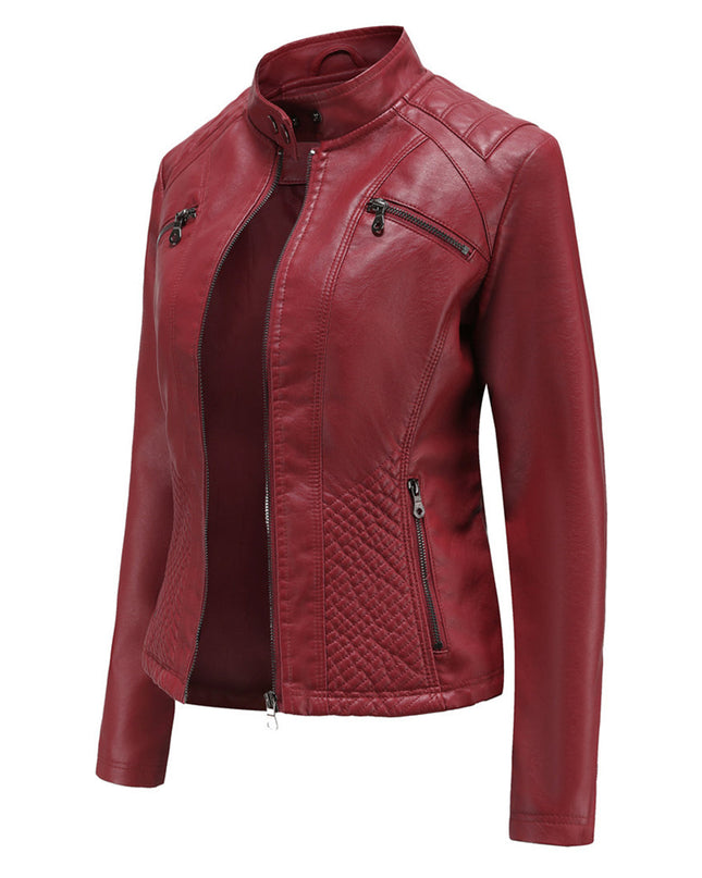 Lederjacke