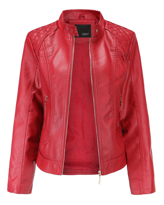 Lederjacke