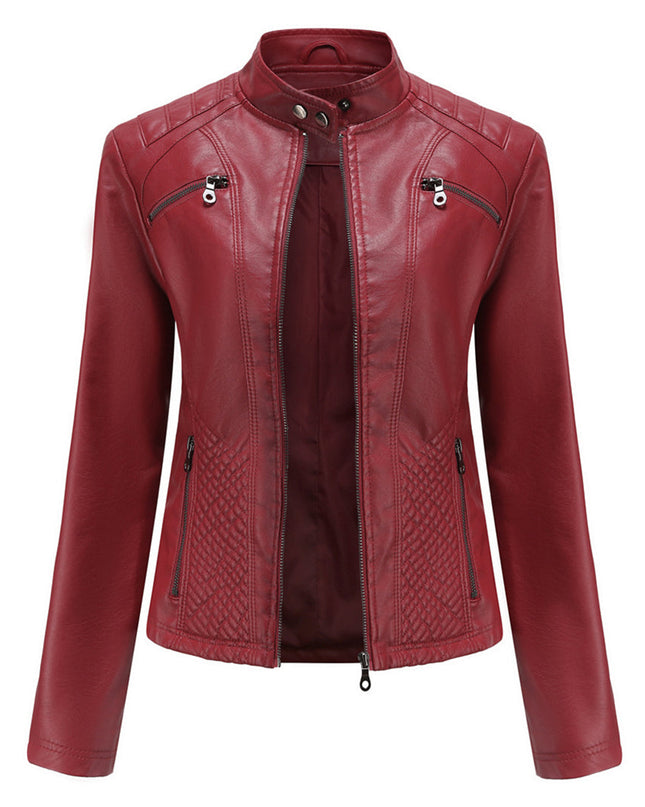Lederjacke