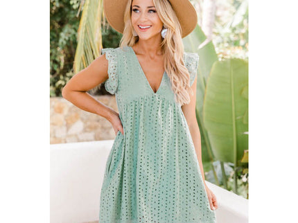 Elspeth™ – Sommerkleid mit Taschen, Spitze & Integrierten Shorts