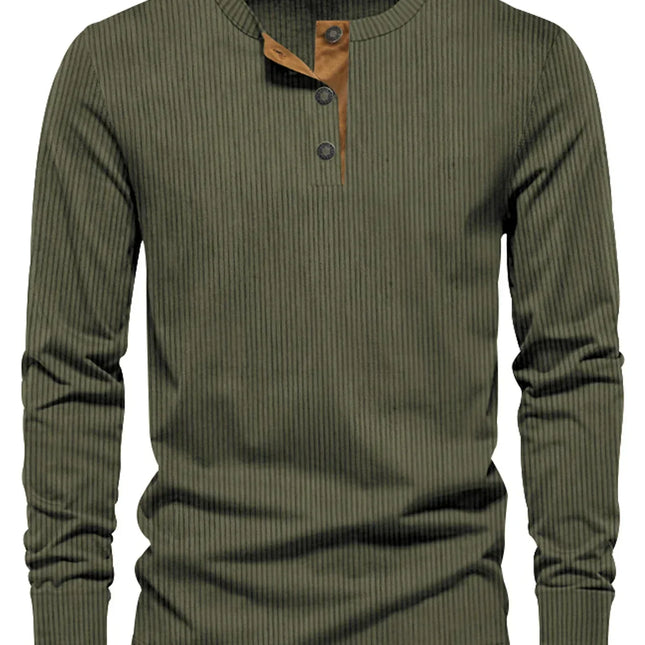 Easton™ | Klassisches Herren-Langarmshirt