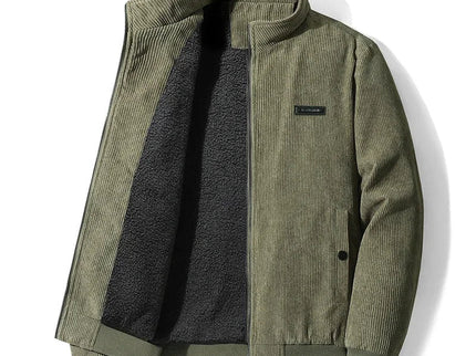 Davy | Cordjacke mit fleecefutter