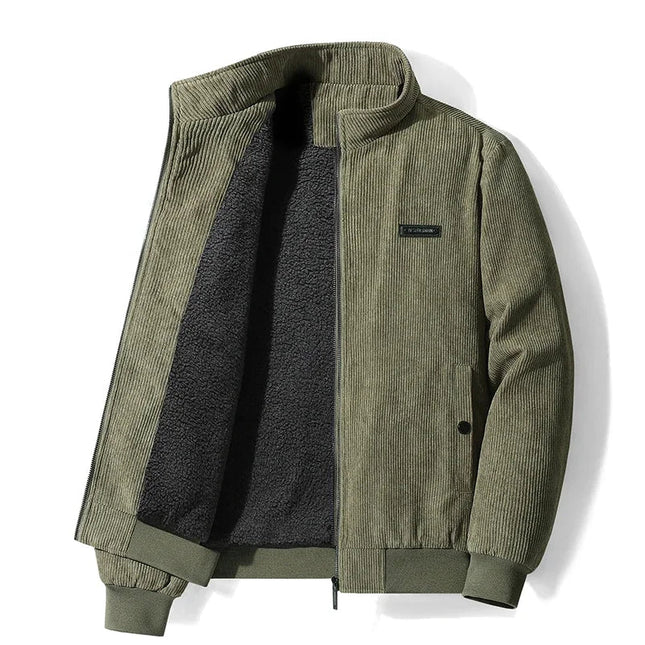 Davy | Cordjacke mit fleecefutter