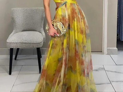 Mandy - Zauberhaftes Maxikleid mit Blumenprint