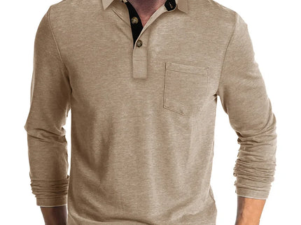 Jörg™ | Herren Langarmshirt in Unifarbe