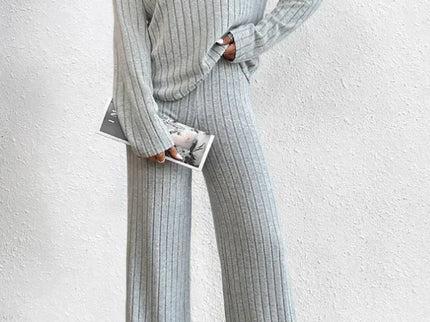 Strickhose und Rollkragenpullover für Frauen