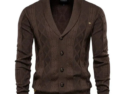 Waldemar | Herren-Cardigan mit Knopfleiste