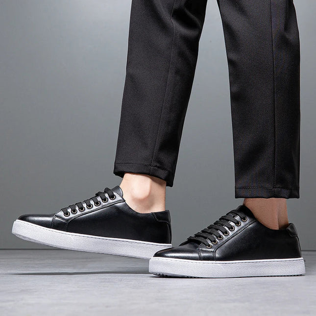 David™ - Herren Turnschuhe aus Leder