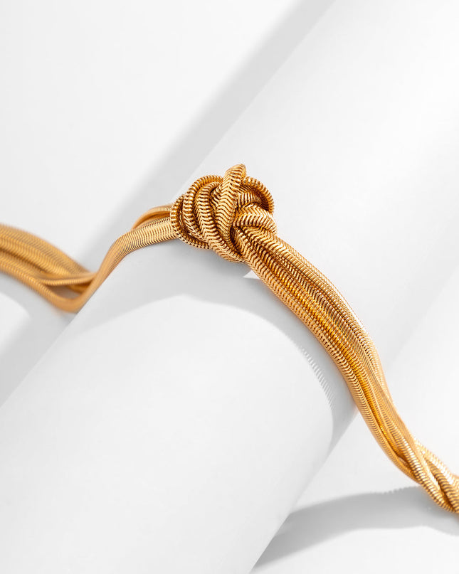Eliana - Trendige und elegante Knopf-Halskette für Frauen