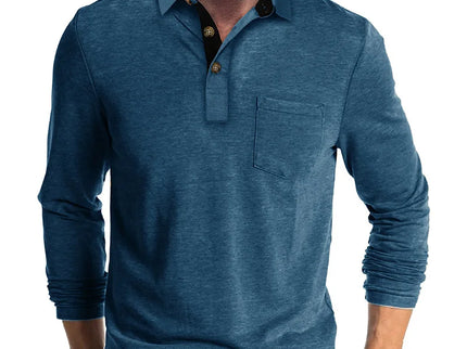 Jörg™ | Herren Langarmshirt in Unifarbe