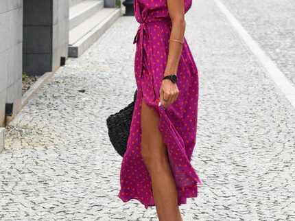 Jorlyn™ - Elegantes Kleid mit V-Ausschnitt und figurbetonter Passform