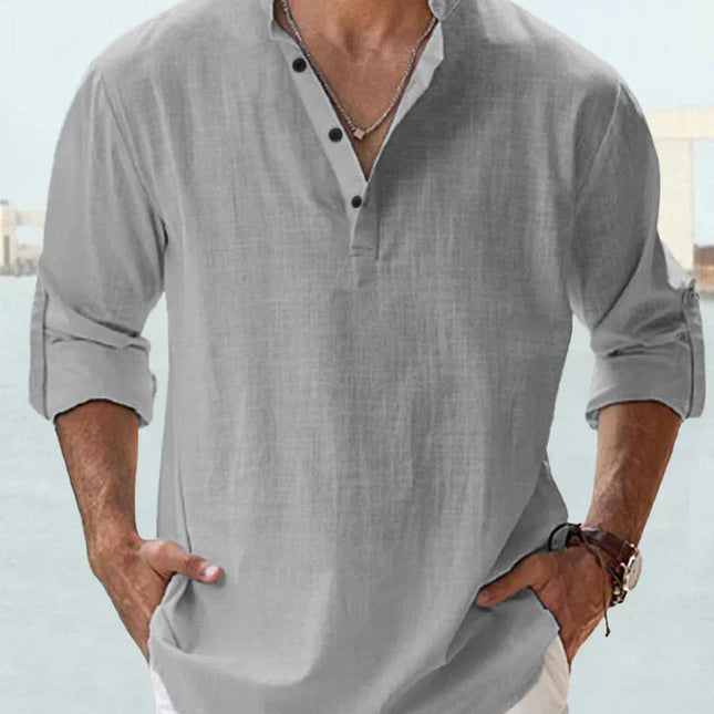 Loret Köln™ – Atmungsaktives Leinenhemd für Herren