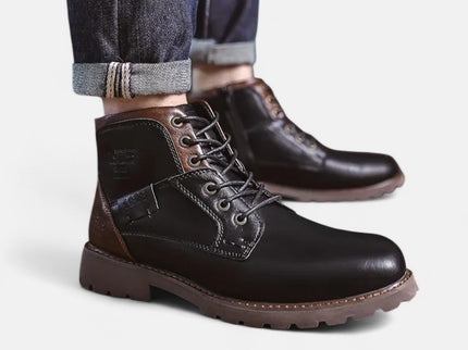 Ken™ | Elegante Herrenstiefel aus Kunstleder im klassischen Stil