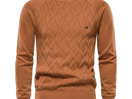 Theodor | Herrenpullover mit Rautenmuster