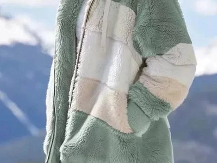 Warme Kapuzenjacke