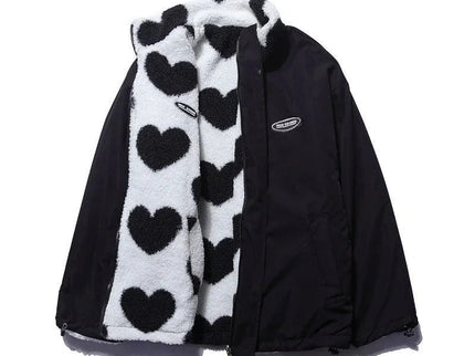 Kathlyne | Wende-Herzenjacke