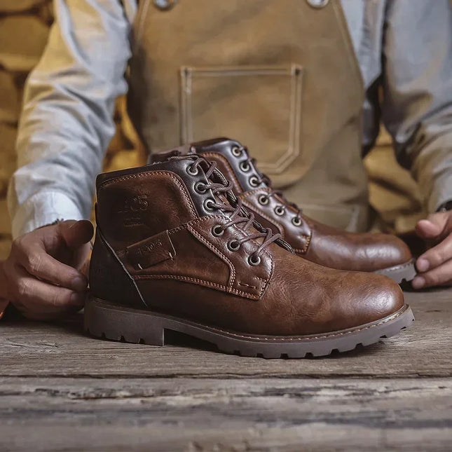 Ken™ | Elegante Herrenstiefel aus Kunstleder im klassischen Stil