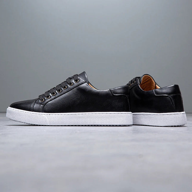 David™ - Herren Turnschuhe aus Leder