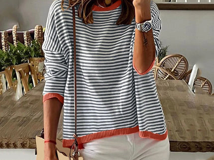 Charlotte - Modischer gestreifter Pullover für einen trendigen Look