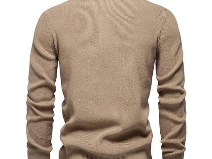 Konrad | Stilvoller Herrenpullover mit Knopfdesign