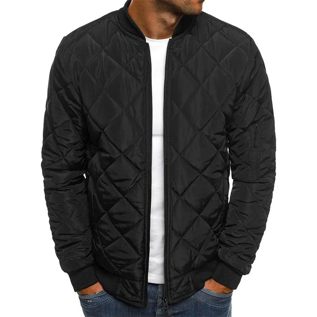 Colby | PREMIUM QUALITÄT FREIZEITJACKE MIT DIAMANTMUSTER