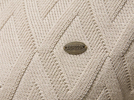 Theodor | Herrenpullover mit Rautenmuster