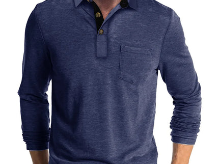 Jörg™ | Herren Langarmshirt in Unifarbe