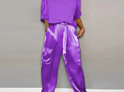 Satin Zweiteiliges Lounge Set
