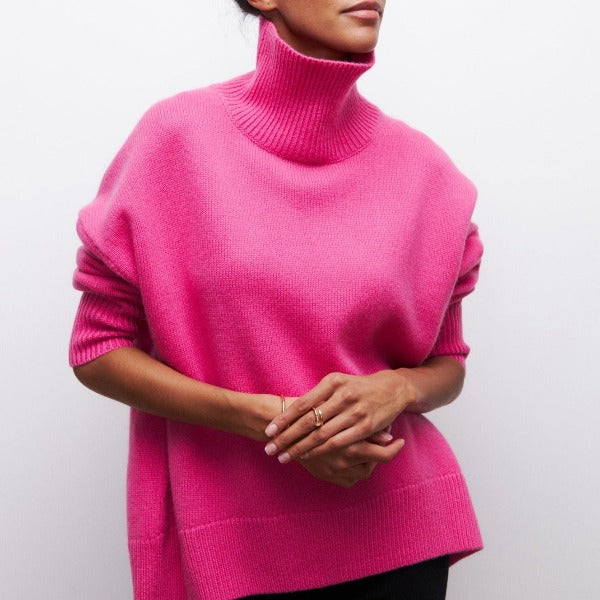 Avery™ - Pullover mit hohem Kragen