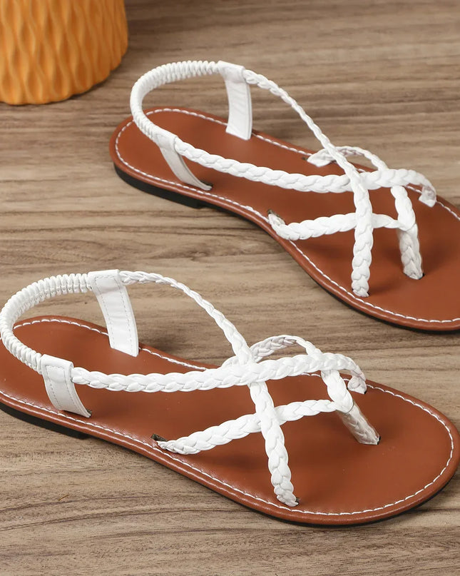 Flache Sommersandalen für Frauen
