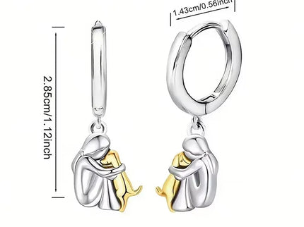 Ginny™| Ohrringe „Mädchen und Hund“