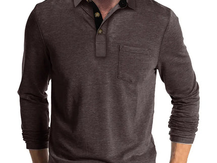 Jörg™ | Herren Langarmshirt in Unifarbe