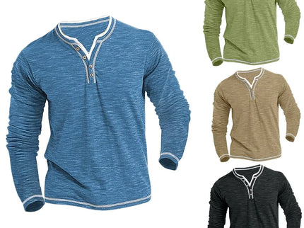 Addison™ | Herren Langarm V-Ausschnitt