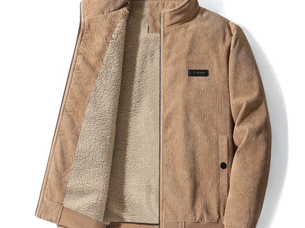 Davy | Cordjacke mit fleecefutter