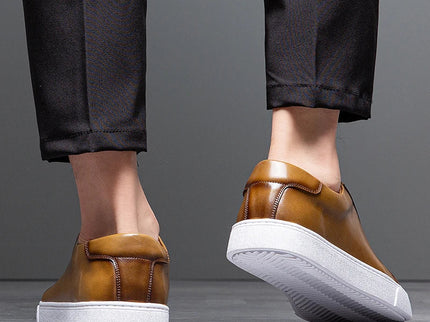 David™ - Herren Turnschuhe aus Leder