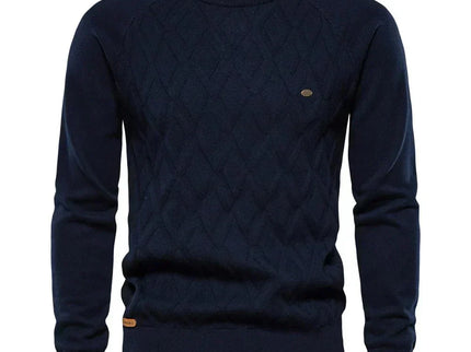 Theodor | Herrenpullover mit Rautenmuster