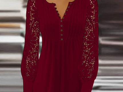 Elegante Bluse mit langen Ärmeln