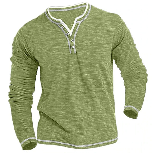 Addison™ | Herren Langarm V-Ausschnitt